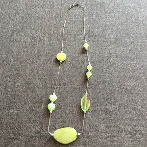 Fashionista, abstract costume jewelry necklace